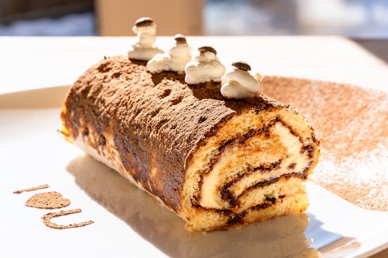 Tiramisu with espresso and mascarpone