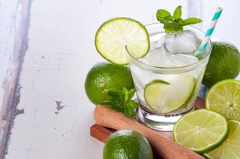 Fresh lemonade drinks